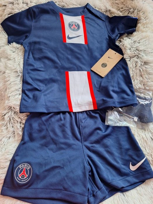 Paris Saint Germain (PSG) strój piłkarski 18-24 miesiące Nike