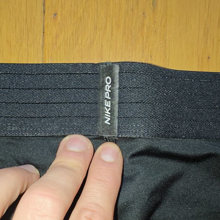 Świetne męskie krótkie getry do biegania na trening Nike Dri-Fit S BDB