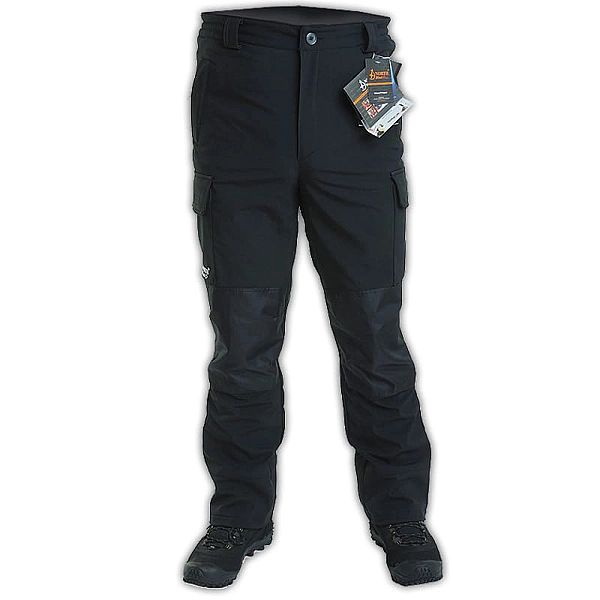 Spodnie zimowe Softshell North-Wind czarne (XS)