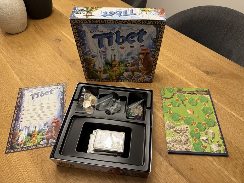 Tibet oraz Apacze i Komancze - pakiet 2 gier planszowych i gratis