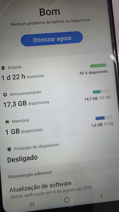 Samsung A21s - 32gb branco.