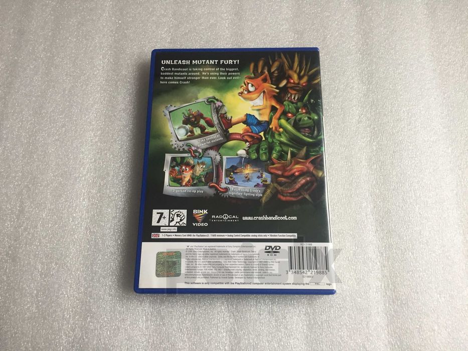 Crash Mind Over Mutant playstation ps2