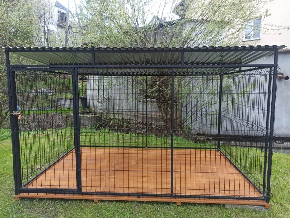 Kojec dla psa 3x2m, panel3D