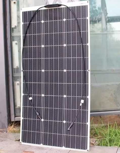 Przenośny Elastyczny Panel słoneczny 100W  53x97cm. 1,7 kg - Warto!!!