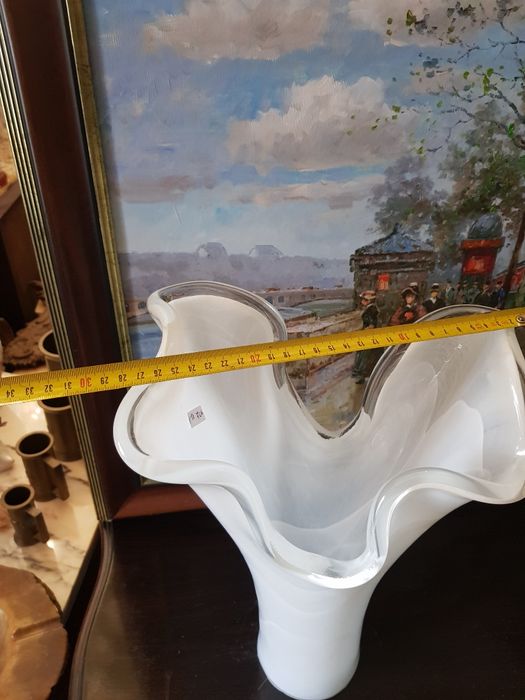 Jarra em vidro murano nova