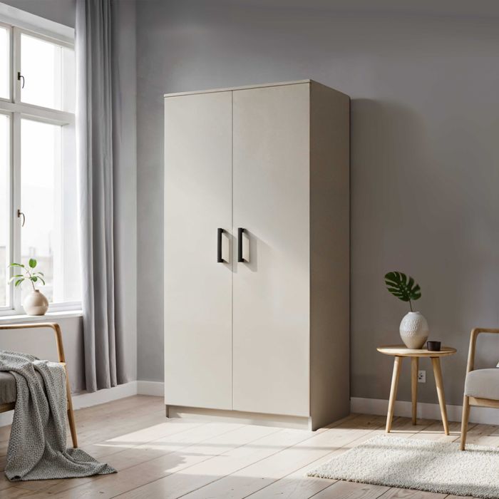 TANIA Szafa 90 cm biała/kaszmir/czarny/artisan/szary SZYBKA WYSYŁKA