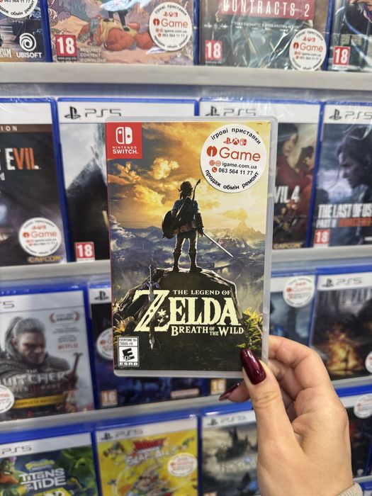 The Legends Of Zelda Breath Of The Wild, Nintendo Switch, igame