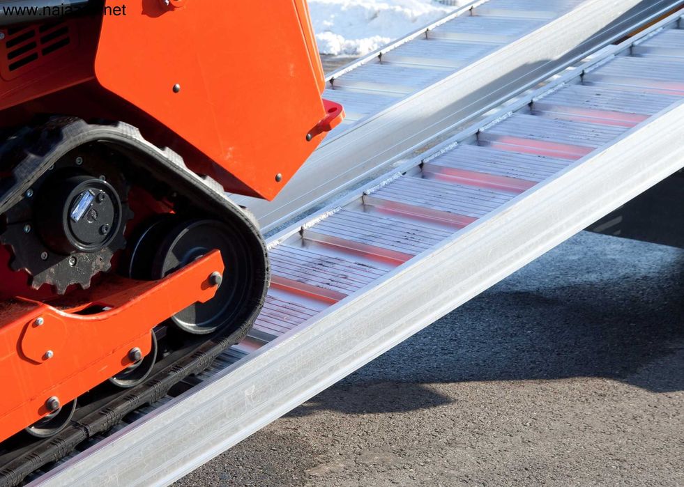 Najazdy Aluminiowe 3,5m 4t Włoskie Cert. CE Gwaranja