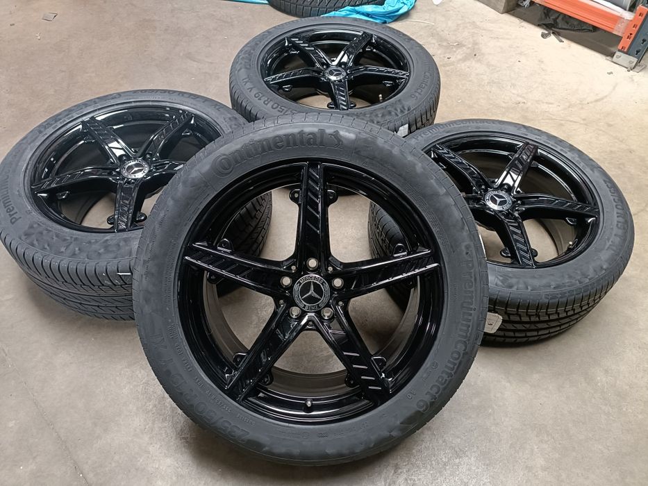 Alufelgi Felgi Koła Letnie Mercedes 19 cali 5x112, 2x 8J 2x 9.5J EQS EQE  43 53 AMG X294