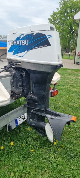 Sprzedam silnik Tohatsu 90KM dwusuwowy  z manetką