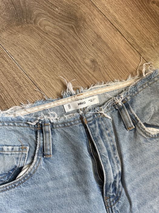 Джинси Mango з необробленими краями