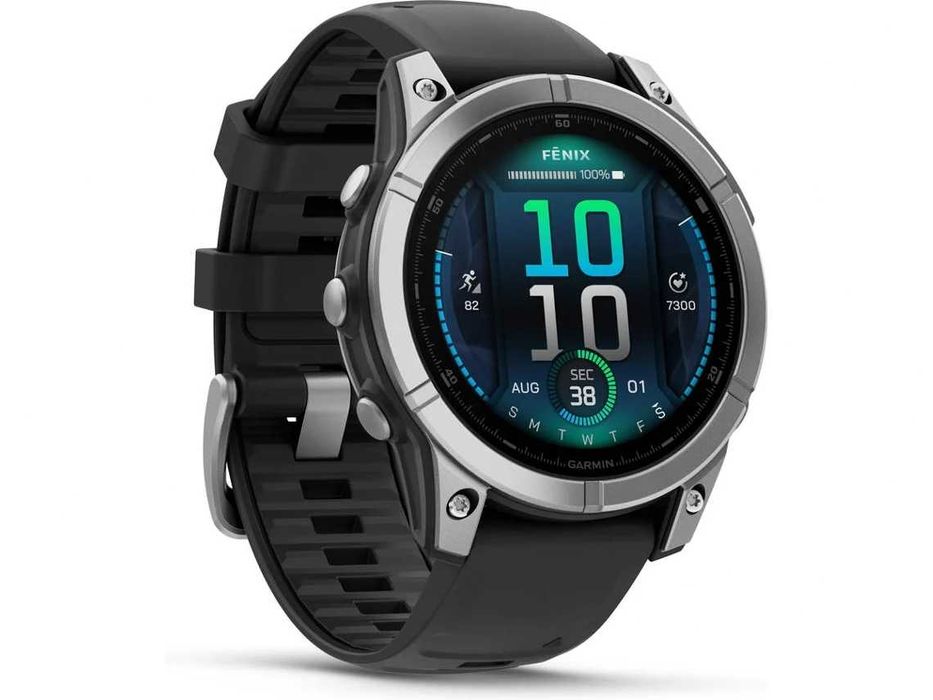 Smartwatch GARMIN Fenix E 47'' - Prateado - Novo c/garantia