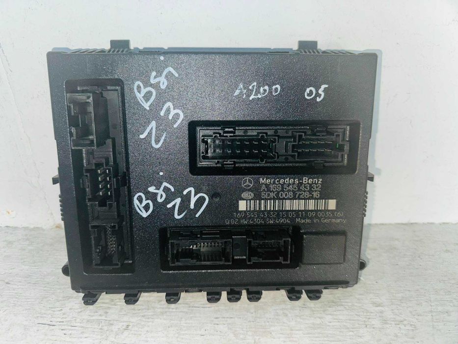 Bsi / Sam / Módulo Eletrónico Mercedes A W169 / Mercedes B W245 - A1695454332 - 2004 / 2012
