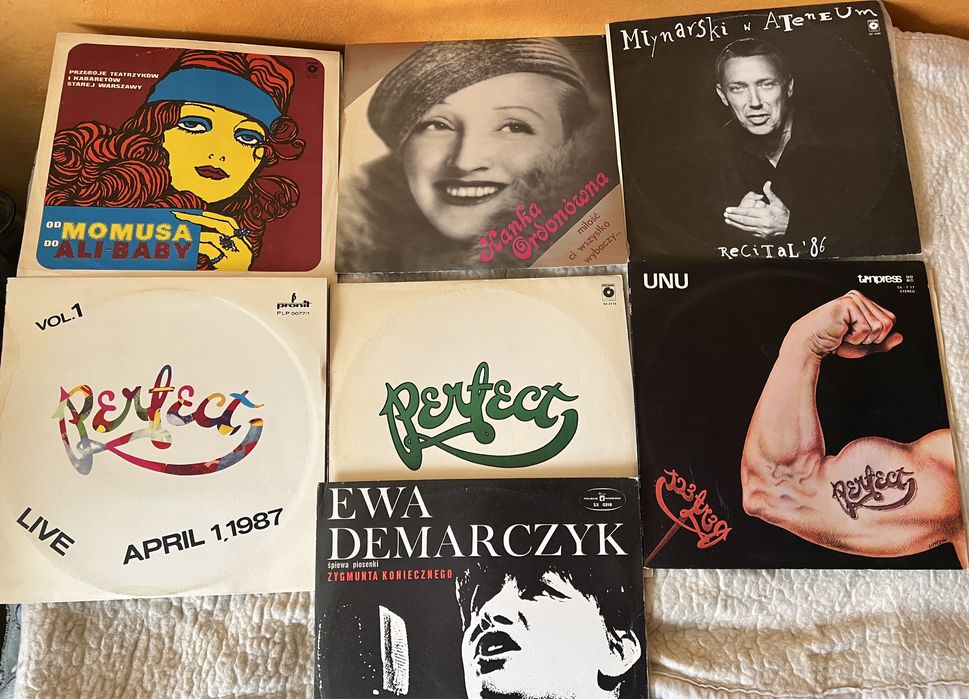 płyty winylowe Ordonówna Perfect Młynarski Demarczyk vinylowa