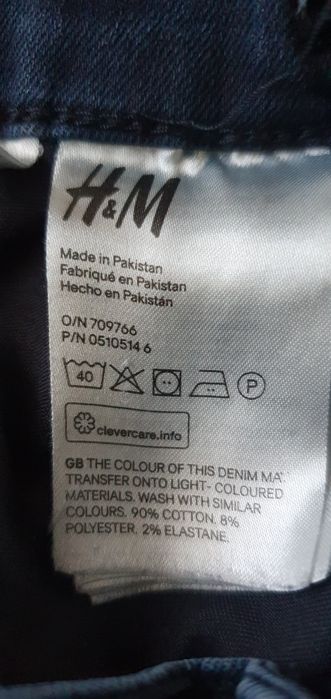 Spodnie jeansowe dla chłopca H&M r.140-146