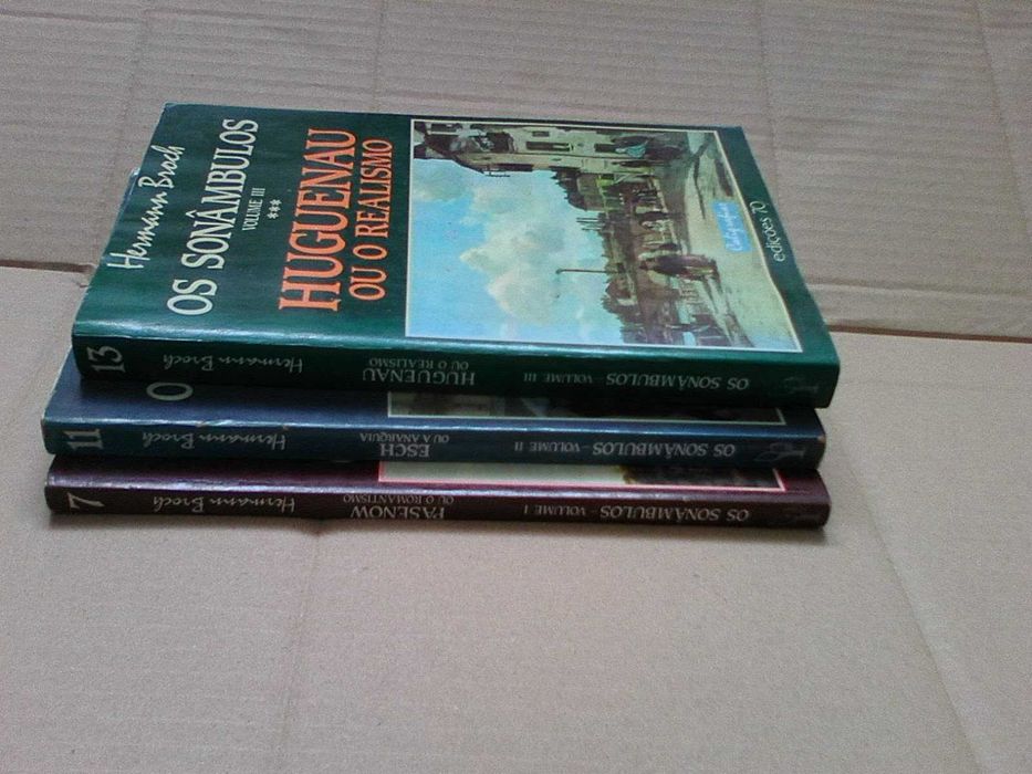 Os Sonâmbulos - 3 volumes