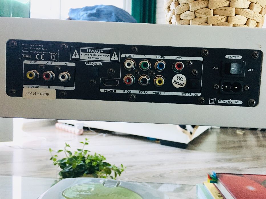 Szafka RTV z wbudo głośnikami, multimedialna GATE LIGHTING TV-1604