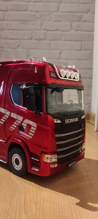 Scania i koparka rc huina