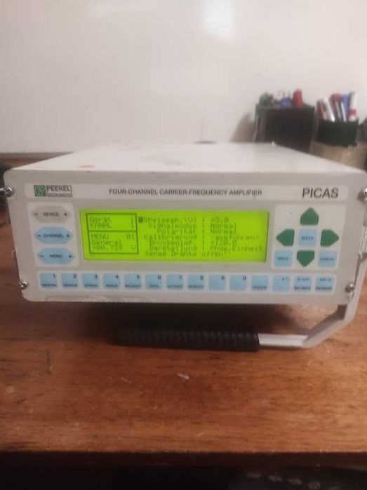 Вимірювальний підсилювач PEEKEL FOUR-CHANNEL CARRIER