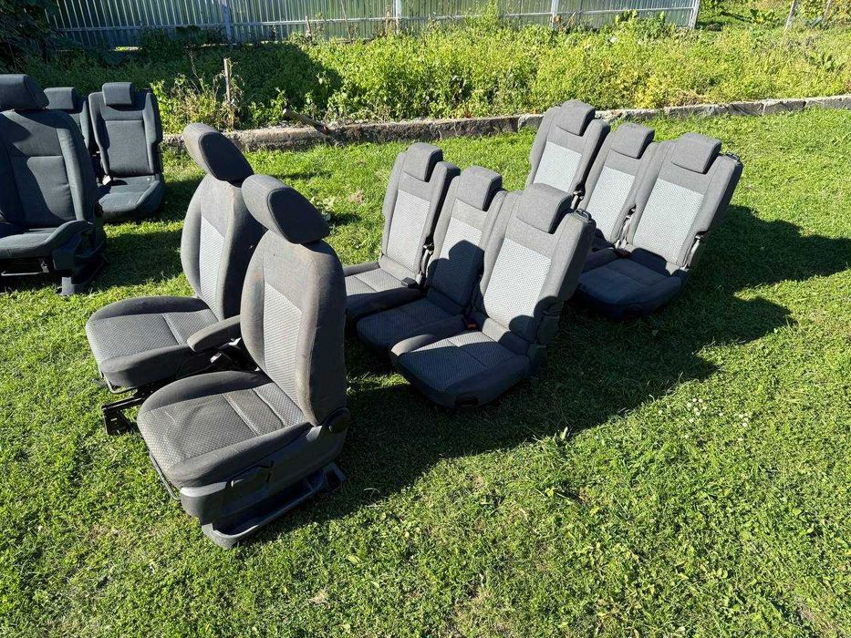 Сиденье Fiat Scudo, Peugeot Expert передние задние сидушка комплект