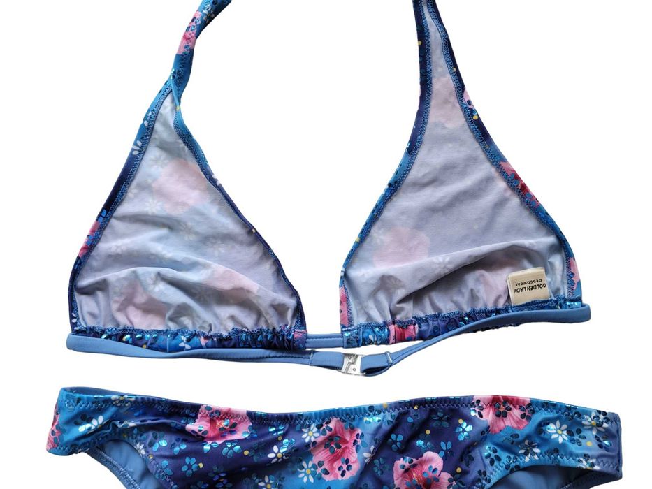 Strój kostium kąpielowy bikini Golden Lady 38,M komplet beachwear