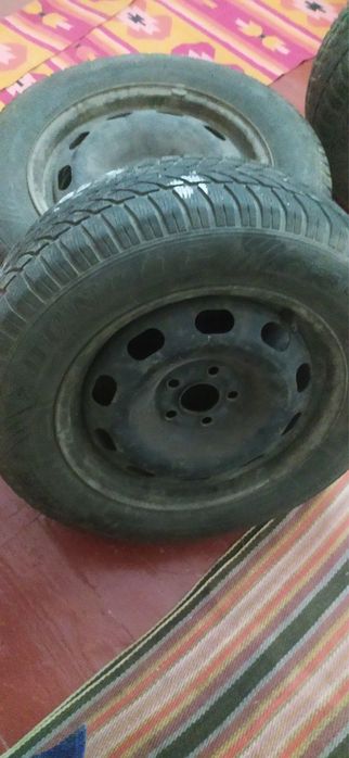 Зимні колеса, Диски 5/100 з резиною 195/65-15