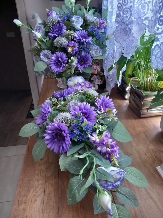 Zestaw nagrobny obciążony