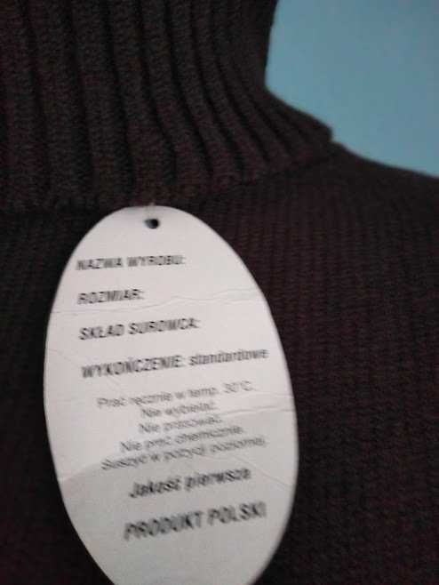 fajny bezrekawnik z golfem