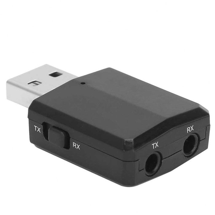 Mini Transmissor / Receptor Bluetooth 5.0 (4 em 1)