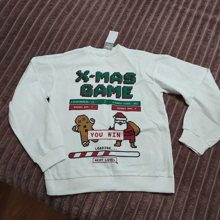 Бомбер, светр, толстовка, чоловіча кофта, новорічний світшот