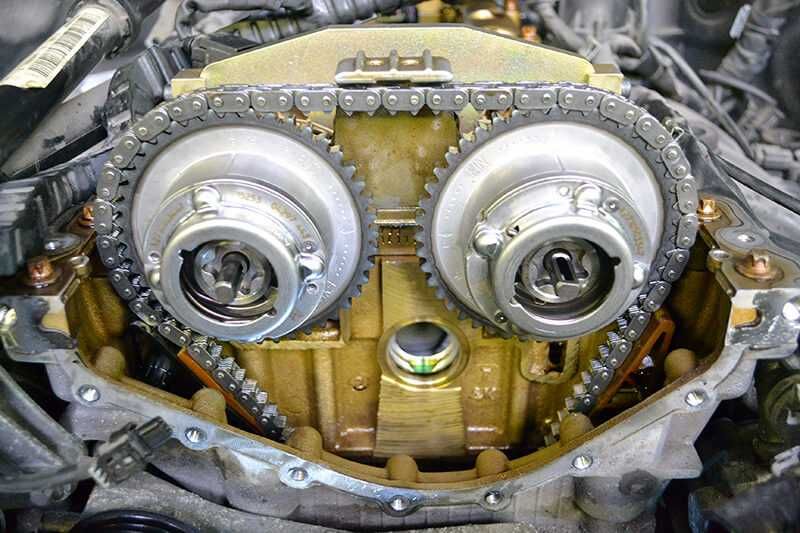 Заміна ланцюга ГРМ (Дарницька площа, автосервіс "4 КОЛЕСА")