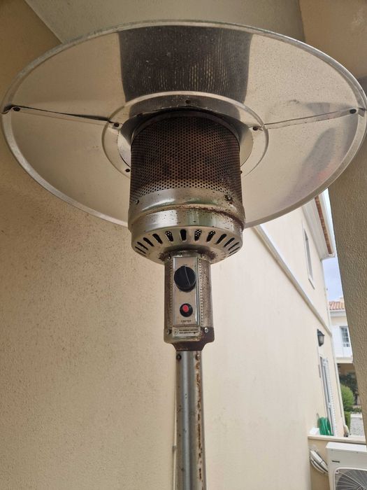 Estufa de exterior Mercalor (modelo MT-01555), em inox, potência 13 kW