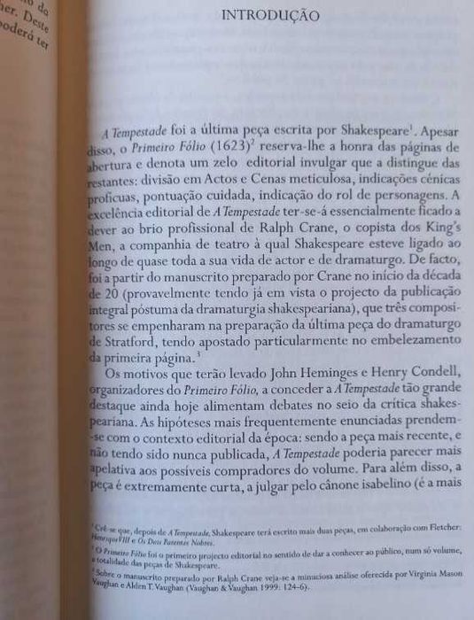 A Tempestade - William Shakespeare (Edição Campo das Letras; Obra Dramática Completa)