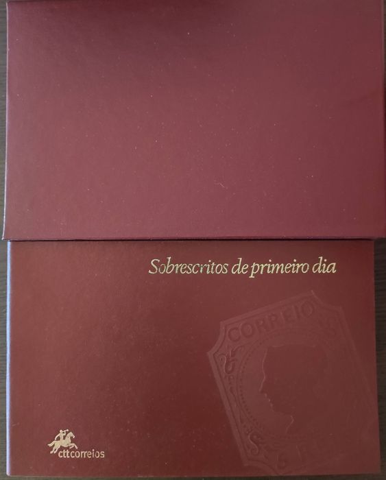 Lote de 8 arquivadores e capas correios