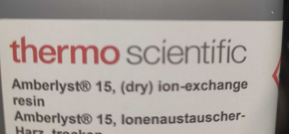 Amberlyst 15 żywica jonowymienna 50g