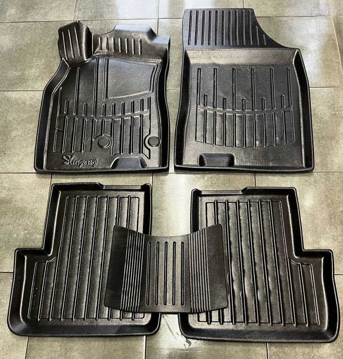 3Д резинові коврики для Рено\ RENAULT Logan\ Scenic\ Megane\ Duster