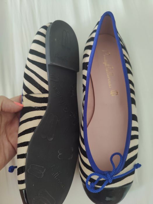 Pretty Ballerinas tamanho 37, zebra