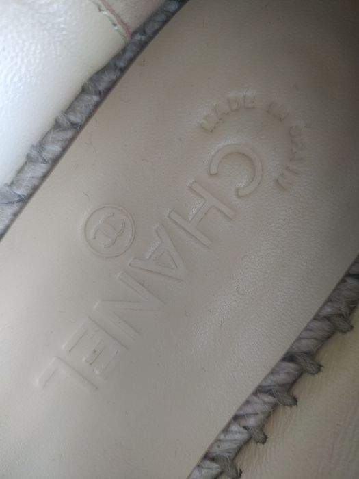 Espadryle Chanel