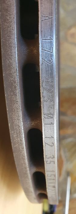 Travagem traseira Mercedes cla 45 amg