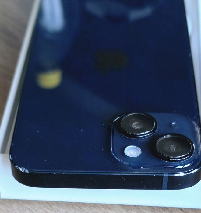 iPhone 14 128 GB Midnight | Ekran Idealny! | Zestaw,