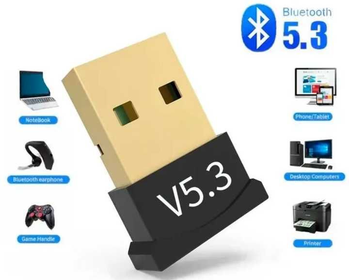Новий Адаптер 5.3 Bluetooth imax Блютус 5.3