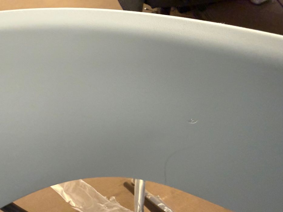 NUNCA USADAS - cadeiras de braços azuis