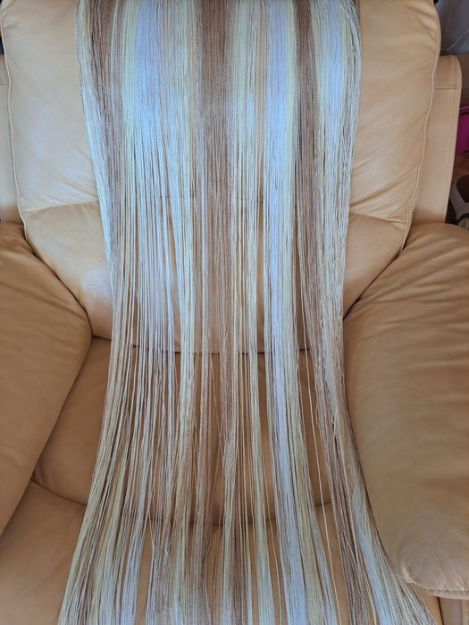 Firany sznurkowe w odcieniach ecri