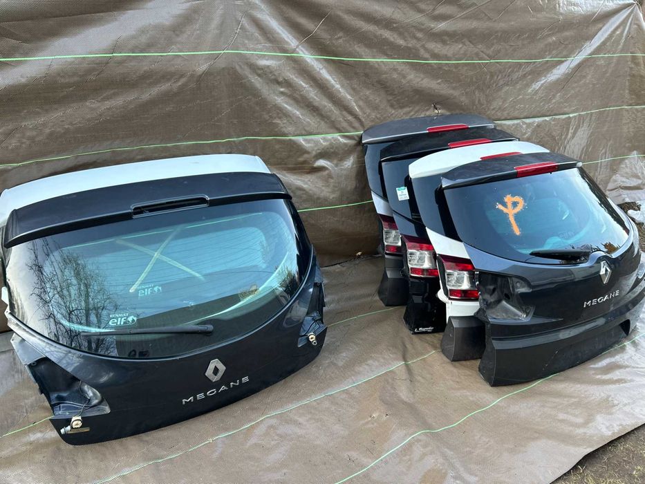 Klapa bagażnika tył Renault Megane 3 Kombi/HB TEGNE/TED69/TEKNG/OV369