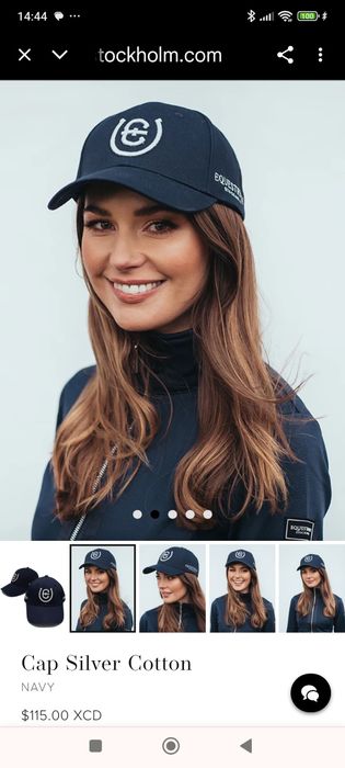 Кепка бейсболка унисекс Equestrian Stockholm Puma Mercedes