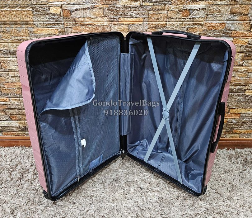 MALA PORÃO MÉDIA 23Kg + MALA CABINE 8 a 10Kg NOVAS - POLIPROPILENO