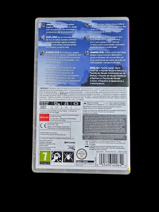 Minecraft Nintendo Switch