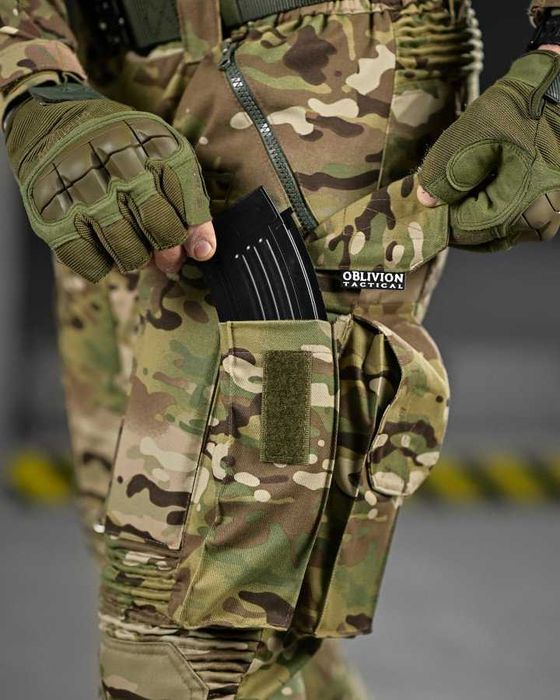 Штурмові тактичні штани мультикам  Oblivion Gen2 Захисні вставки