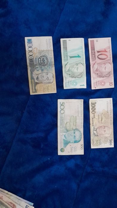 Notas do Brasil antigas