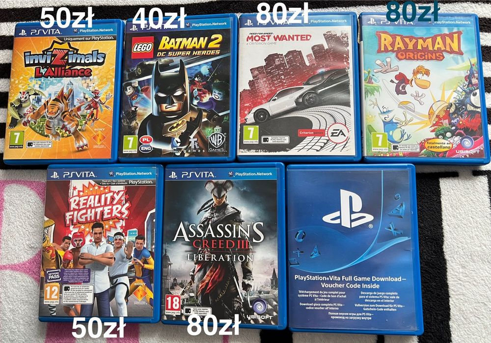 Gry PS Vita Assassin’s Rayman Batman Invizimals